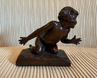 E. BARRETT PARSONS ANTIQUE BRONZE  (1913)