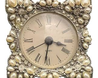 JEWELED SMALL CLOCK