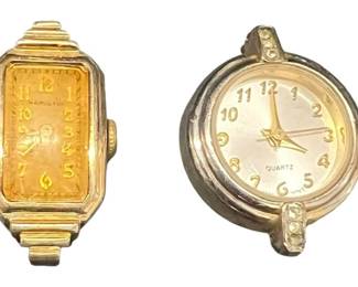 VINTAGE GOLD FILL WATCH FACES