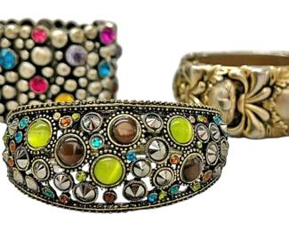 BOLD STATEMENT BRACELET LOT