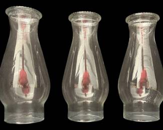 OIL LAMP CHIMNEYS