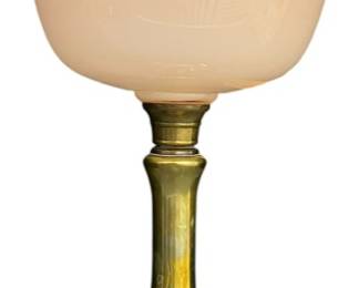ANTIQUE DUPLEX OIL LAMP