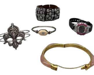MIXED LOT OF VINTAGE MODERN BRACELETS
