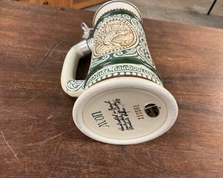 1978 Avon "The Strike Rainbow" Fishing Themed Stein