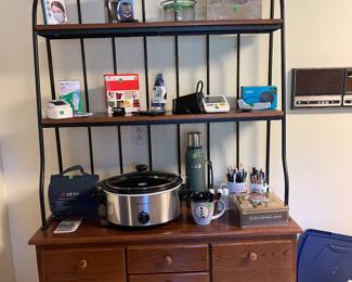 Baker’s Rack & Cookware
