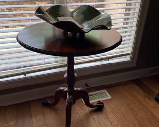 several of these round vintage looking tables
