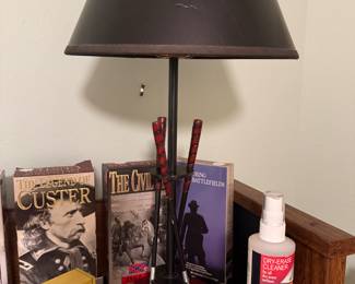 Golf Themed Lamp