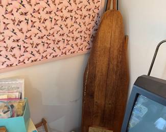 Antique ironing board