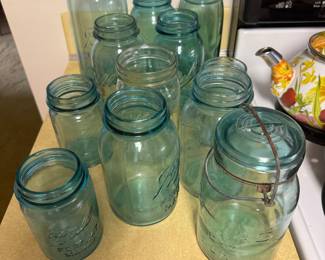 Blue Ball canning jars