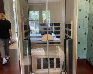 Clear Light Sancuary Infared Suana by Jacuzzi, paid $7,400. Asking $2,800 or best. 