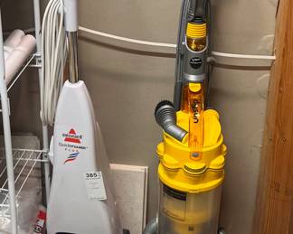 Dyson Vacuum and Bissell QuickSteamer 2 Pieces
