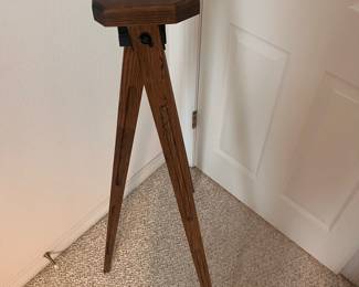 Antique Wooden Tripod