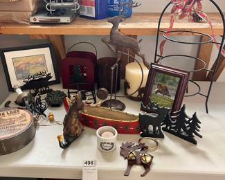 Rustic Mountain, Elk Decor and Halloween