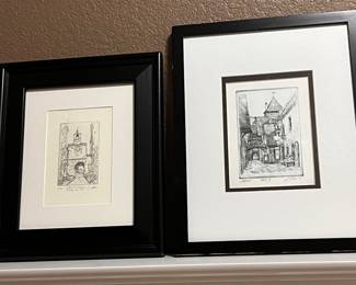 2 Framed Art Prints