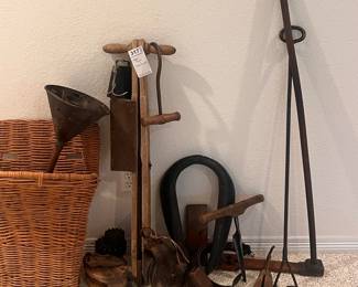 Antique Tool Collection - Vintage Farming and Workshop Tools.