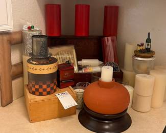 Taper, Pillar Candles and More