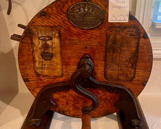 Antique Wooden Blade Polisher
