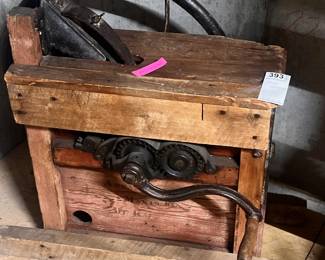 Antique Hand Crank Corn Sheller