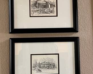 2 Framed Art Prints