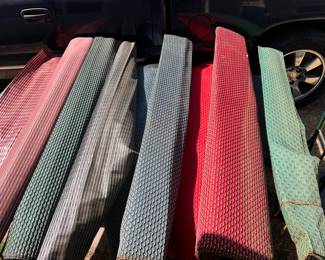 Vintage upholstery fabric