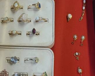 Assorted Gold jewelry