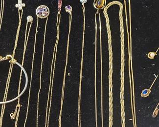 Assorted Gold jewelry