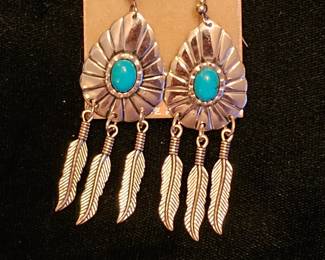 Sterling and Turquoise earrings