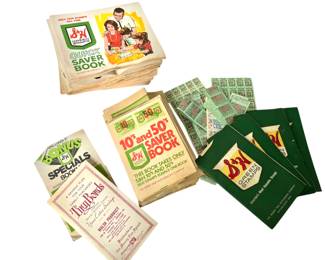 Vintage Saver Books & Green Stamps