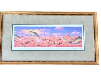 Signed & Numbered Phillip Singer Framed Artwork