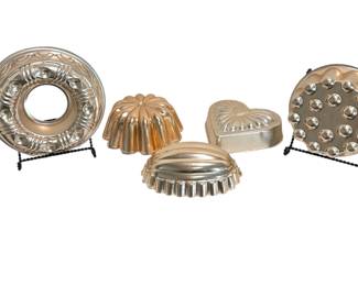 Vtg jello molds
