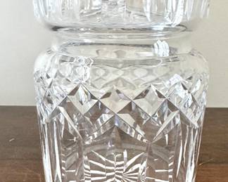 Waterford biscuit jar