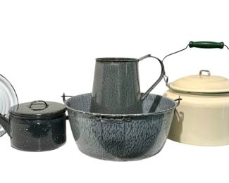 Vtg enamelware