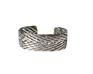 Taxco Sterling Silver Bangle Bracelet