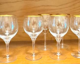 Lenox crystal wine glasses