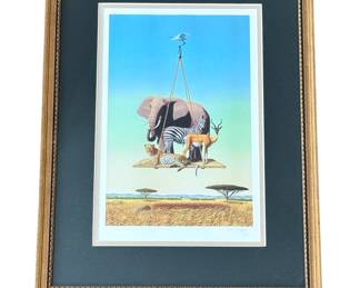 Signed & Numbered Phillip Singer Framed Artwork