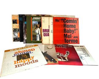 Vintage vinyl records