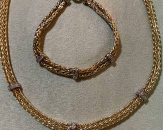 SOME OF THE 18KT & 14KT JEWELRY COLLECTION 