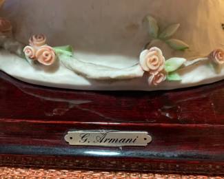 VERY LARGE GIUSEPPE ARMANI FIGURINE