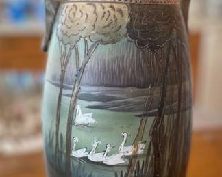 PAIR OF LARGE VINTAGE GORGEOUS VASES
