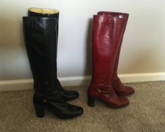 LADIES DESIGNER BOOTS FERRAGAMO