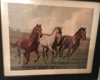 FRAMED WALTER FARLEY PICTURE