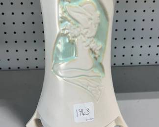 Roseville Pottery Silhouette Nude Vase 787-10