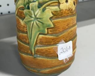 Roseville Pottery Luffa Vase