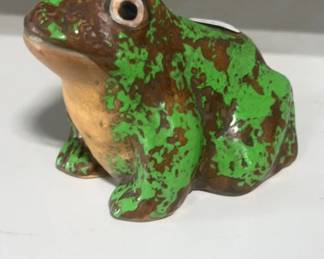 Weller Pottery Coppertone Frog