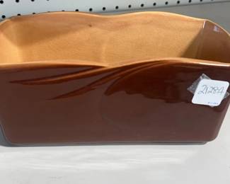 Roseville Pottery Cotton Leaf Planter 1114-8