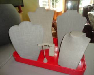 Jewelry Displays (we have a whole box full of assorted sizes)
