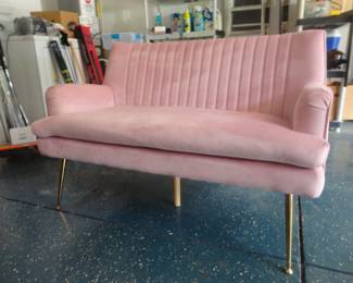 Funky (like New) Pink Love Seat