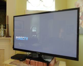 Samsung TV (2012) Model PN60E530A3FXZA (Roku attached) 60" Screen