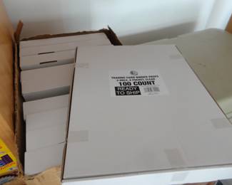 A case of Trading Card Binder Pages