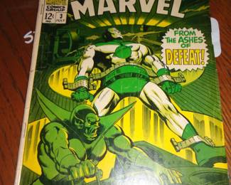 1968 Captain Marvel #3 "From the Ashes of Defeat!